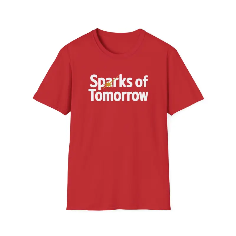 Sparks of Tomorrow Logo Red T-Shirt