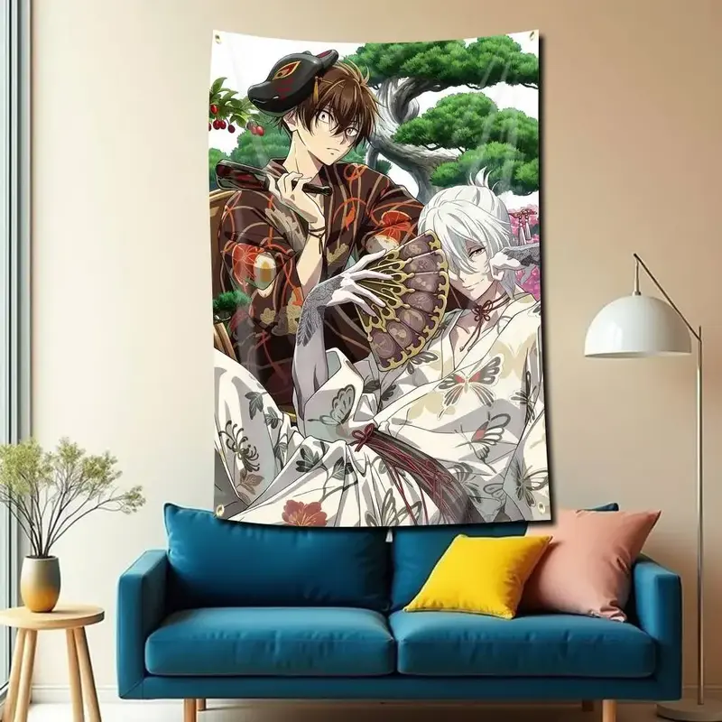 Sparks of Tomorrow Masquerade Garden Duo Tapestry