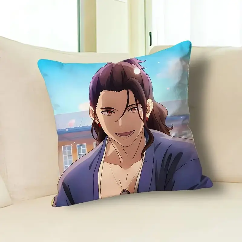 Sparks of Tomorrow Shunpei Momokawa Radiant Smile Cushion Cover