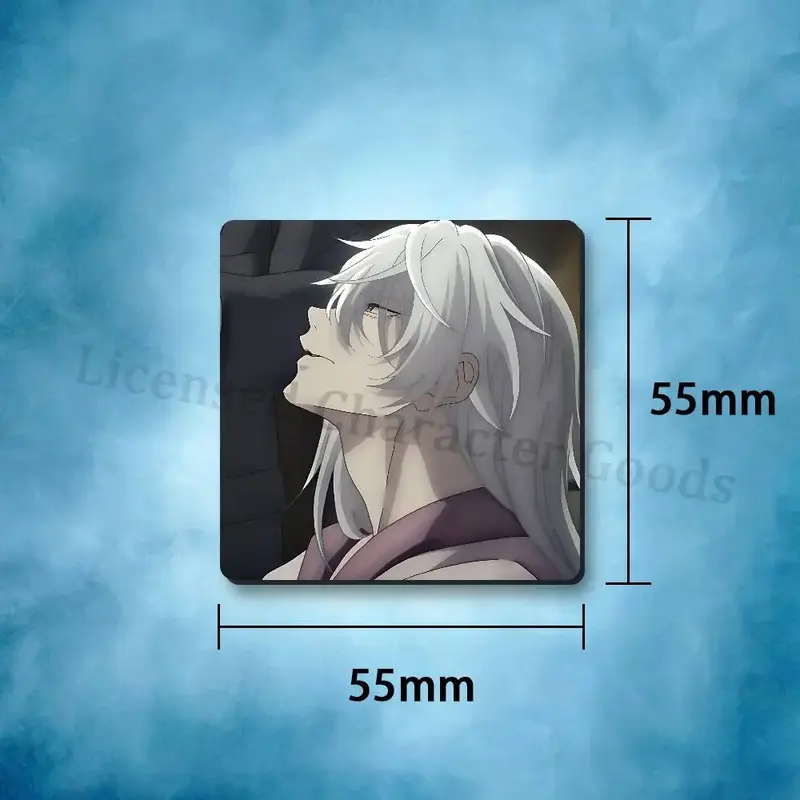 Sparks of Tomorrow Yosuke Mizoe Silver Hair Refrigerator Magnet