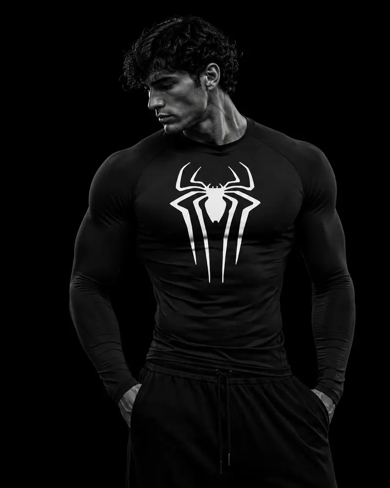 Spiderman manches longues Compression Shirt