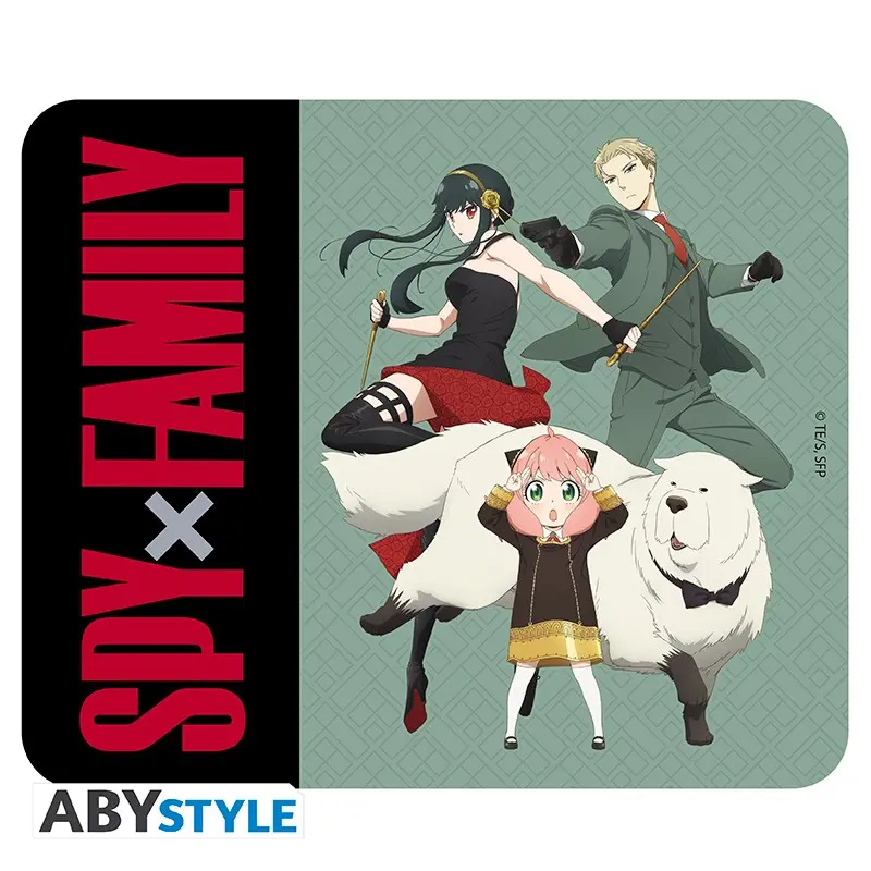 Spy x Family Tapis de souris souple - "Famille Forger"