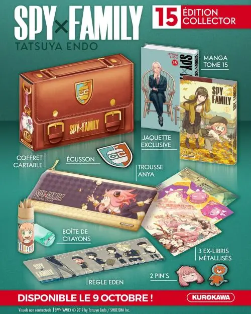 SPY x FAMILY - Tome 15 - EDITION COLLECTOR