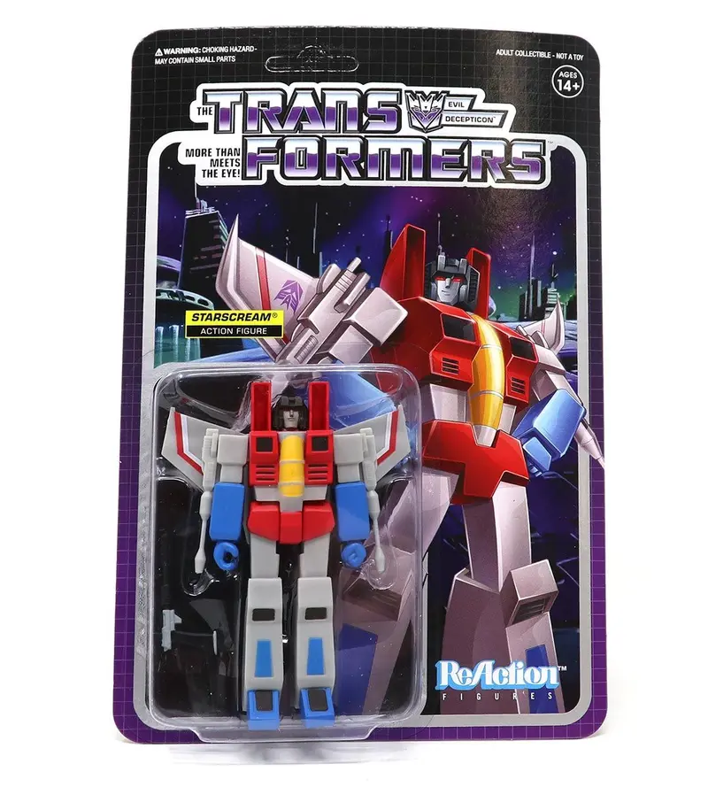 Starscream - Transformers wave 1 - ReAction figure