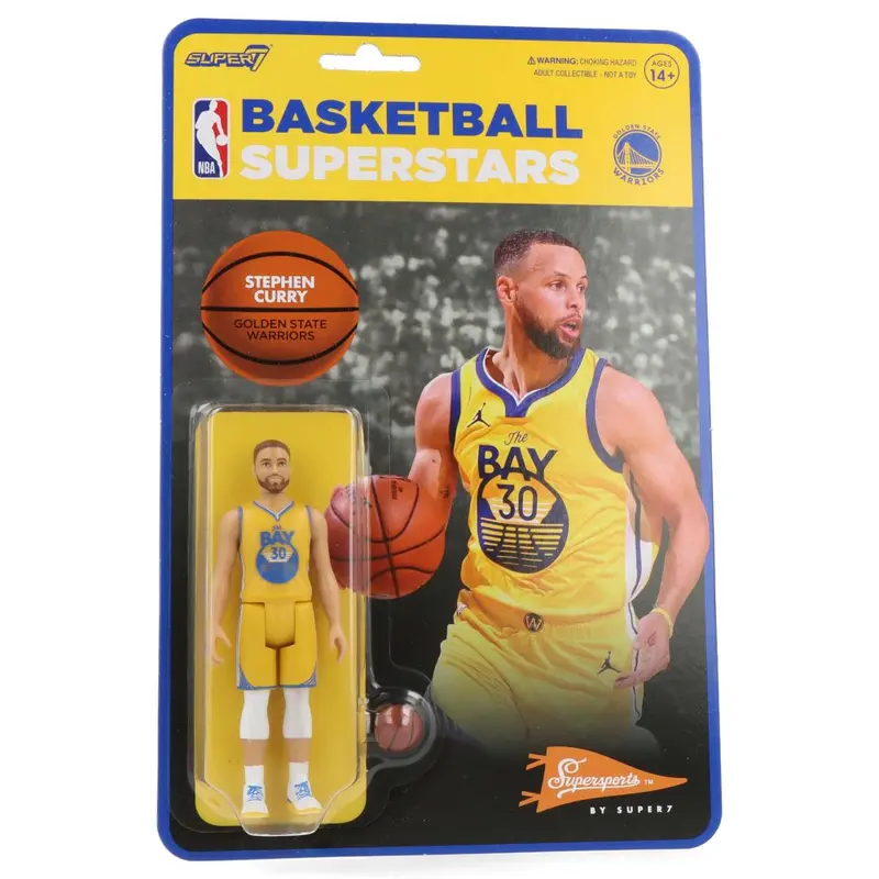 Stephen Curry (Warriors Yellow Statement) - ReAction figure