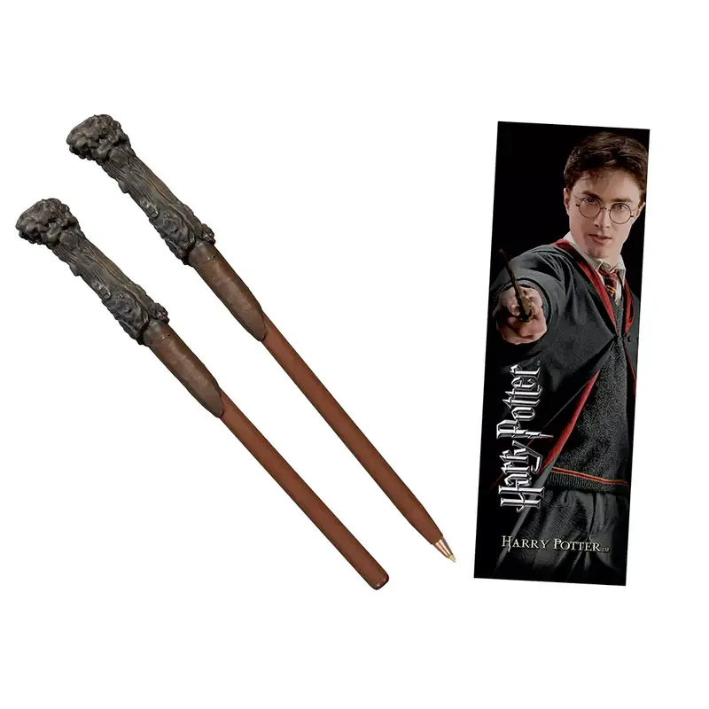 Stylo baguette & Marque-page Harry Potter