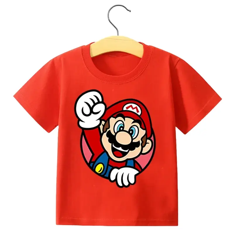 Super Mario Action T-Shirt Barn