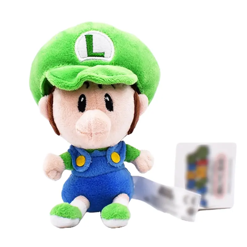 Super Mario Gosedjur Luigi 15 cm