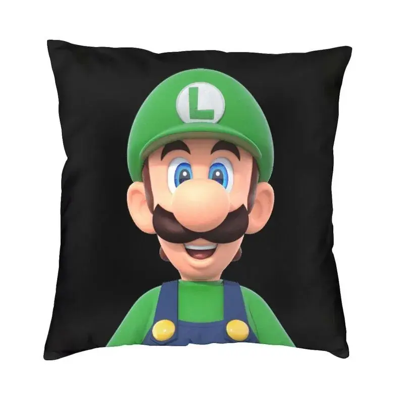 Super Mario Kuddfodral Luigi Svart