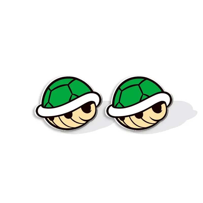 Super Mario Örhängen Grön Koopa
