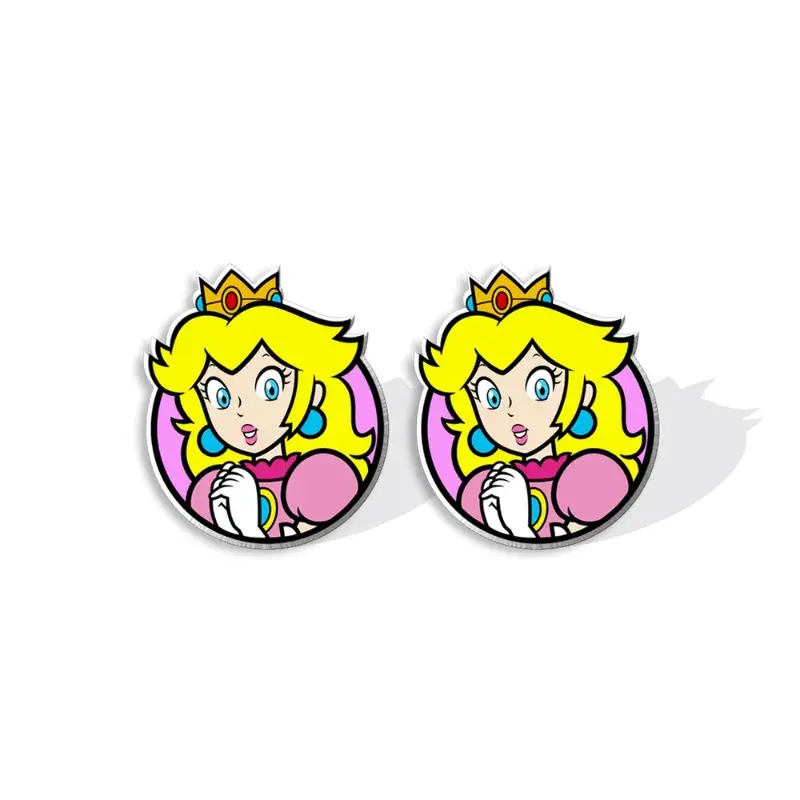 Super Mario Örhängen Princess Peach