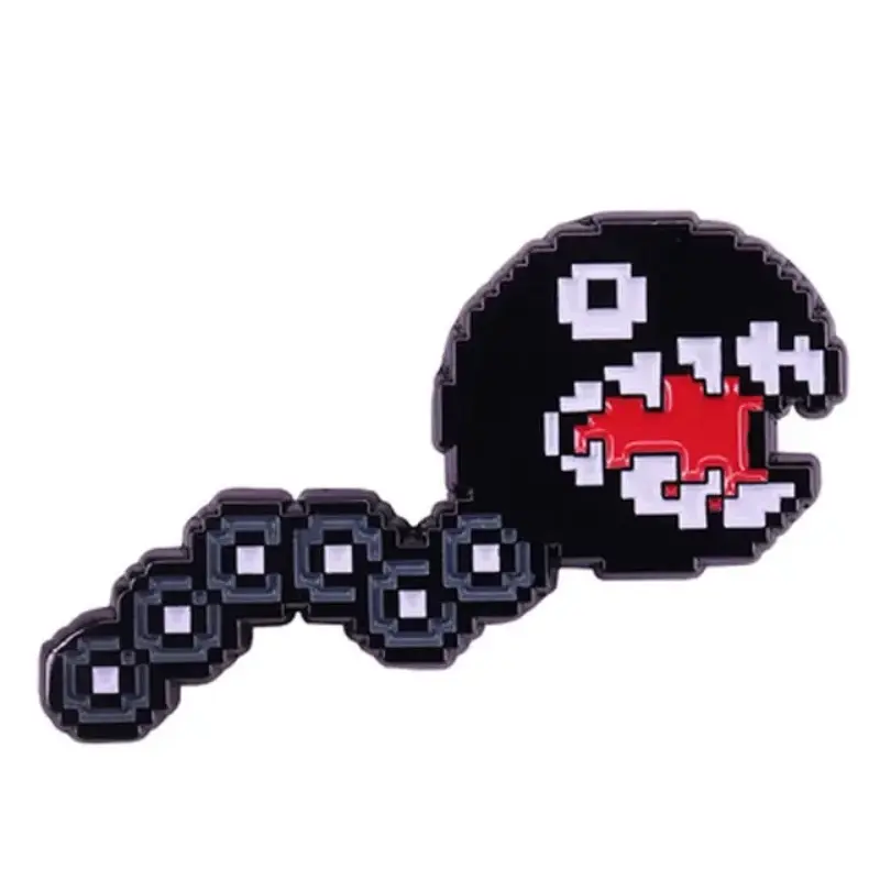 Super Mario Pin Chain Chomp