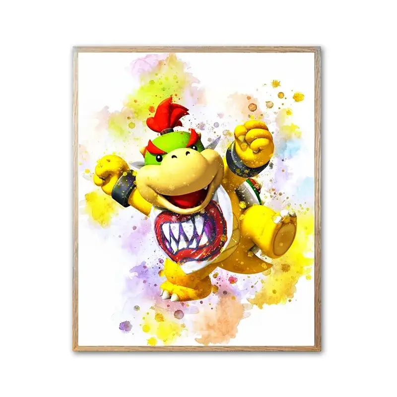 Super Mario Poster Bowser Jr.