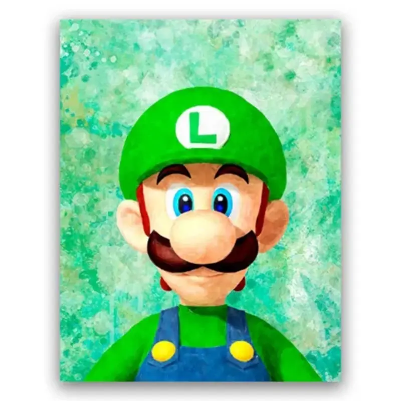 Super Mario Poster Luigi