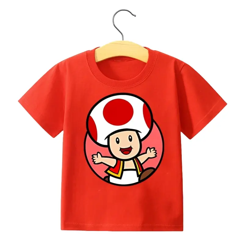 Super Mario T-Shirt Barn Toad