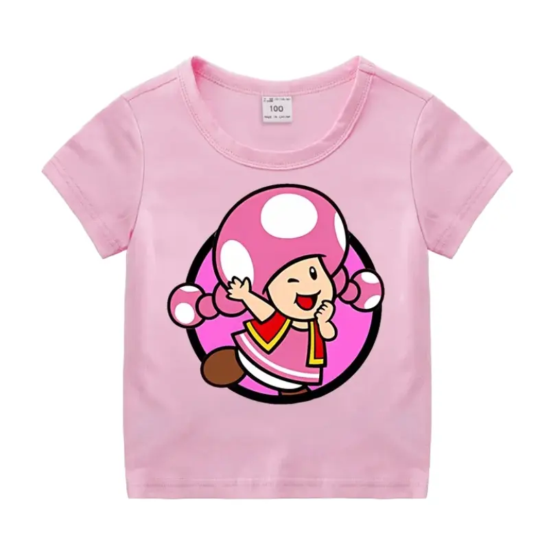 Super Mario T-Shirt Barn Toadette
