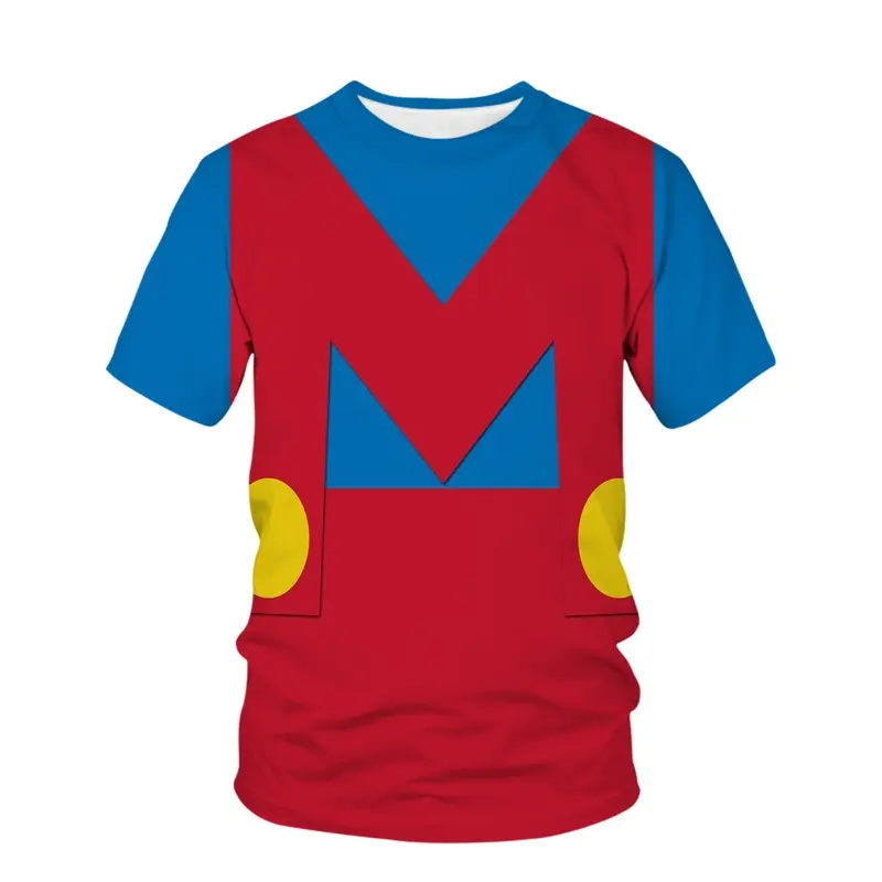 Super Mario T-Shirt Mario Costume