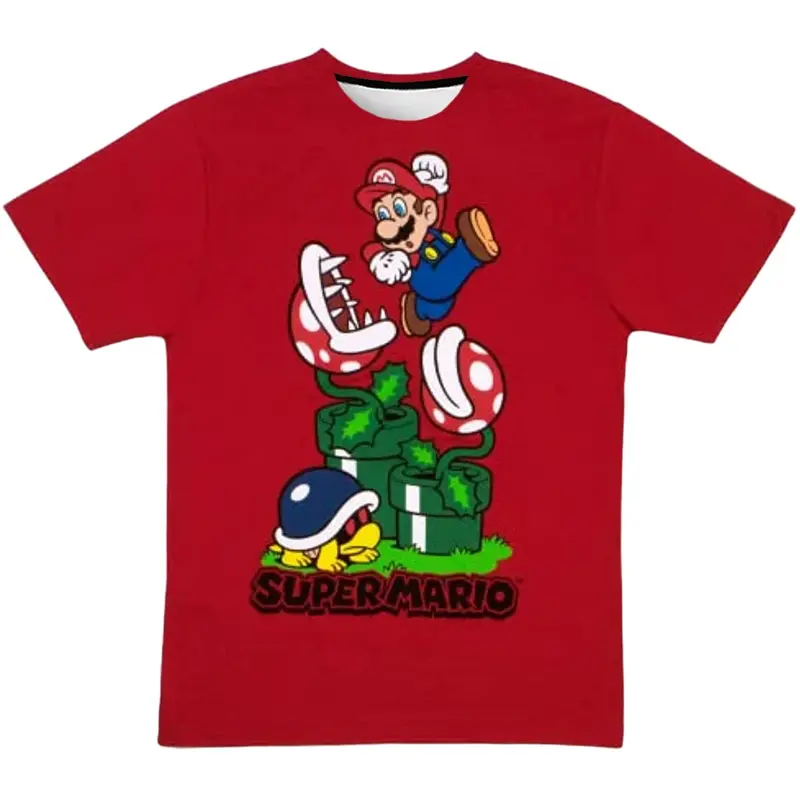 Super Mario T-Shirt Piranha Plant