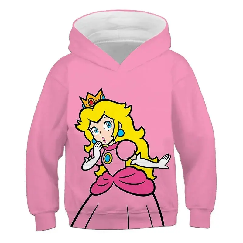 Super Mario Tröja Barn Peach