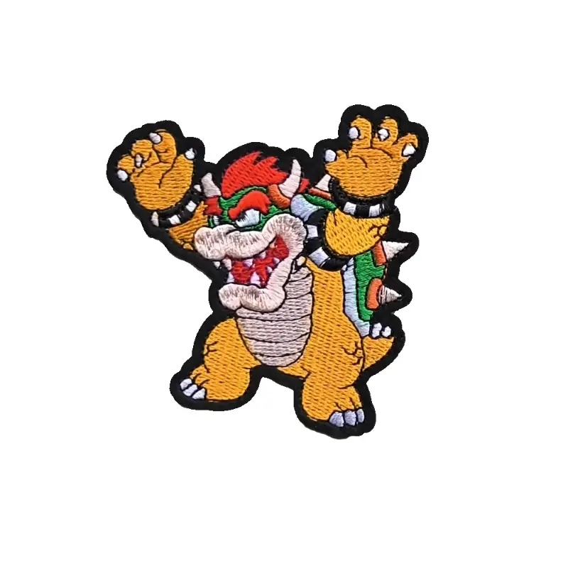 Super Mario Tygmärke Bowser