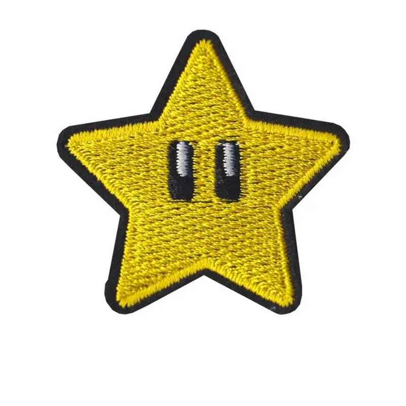 Super Mario Tygmärke Super Star