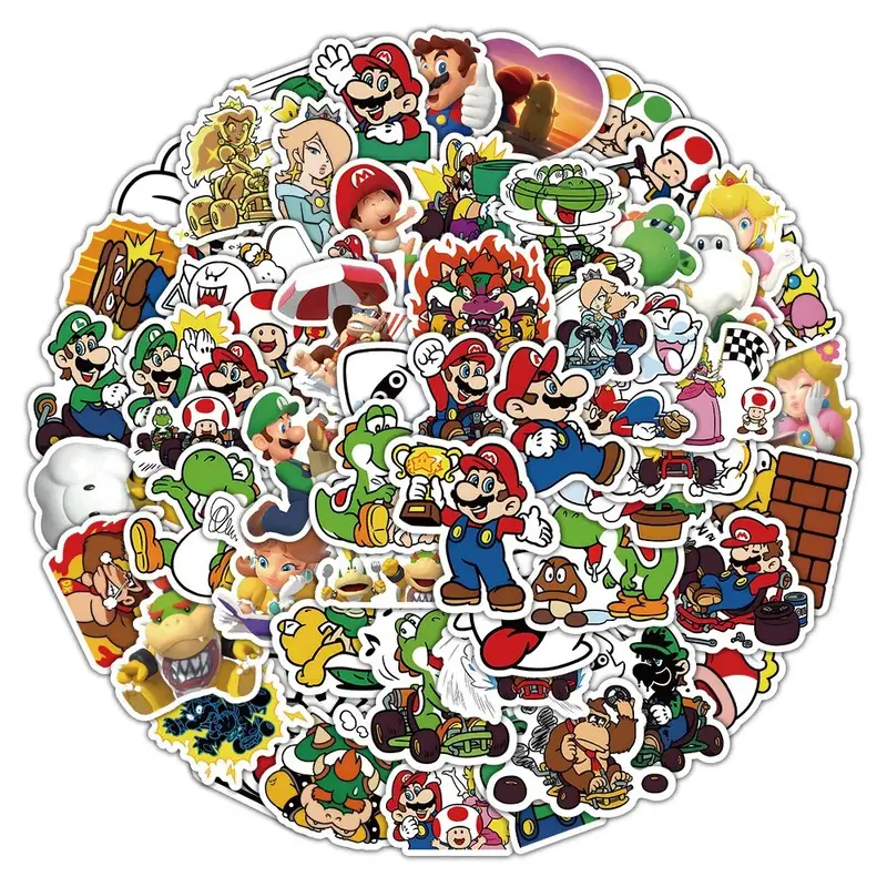 Super Mario Universe Klistermärken