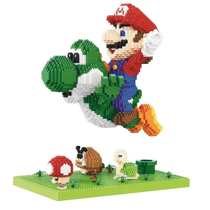 Super Mario & Yoshi Byggklossar