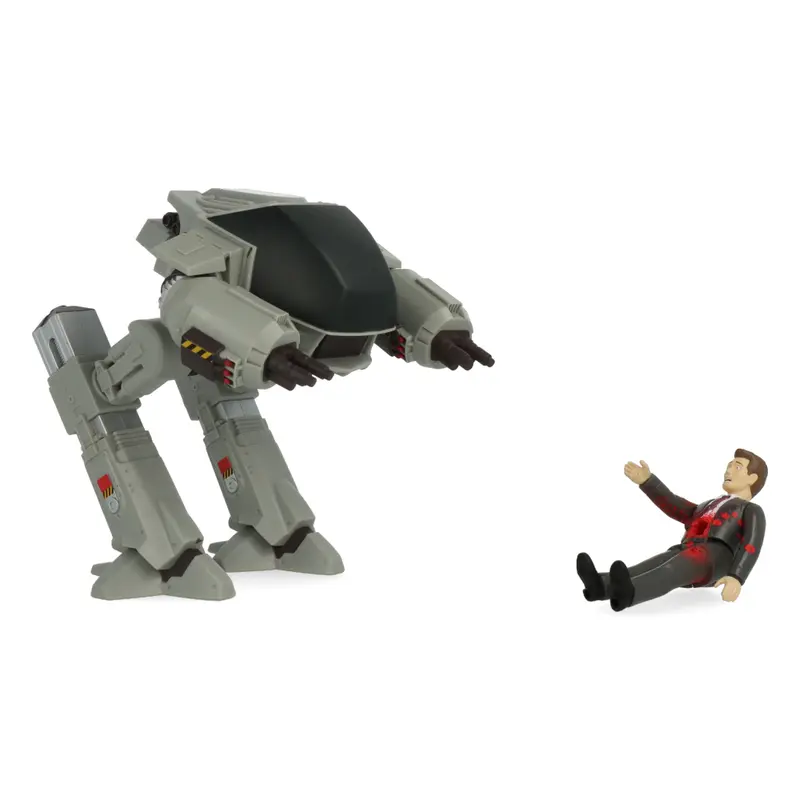 Super7 - Robocop ReAction Figure (ED-209 And Mr. Kinney)