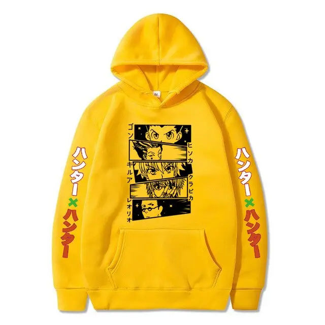 Sweat Hunter x Hunter <br /> Jaune