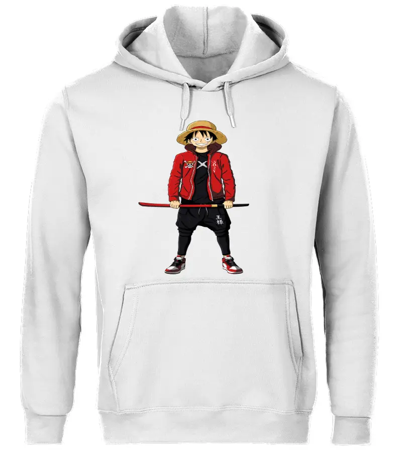 Sweat One Piece Premium Luffy Street Samouraï
