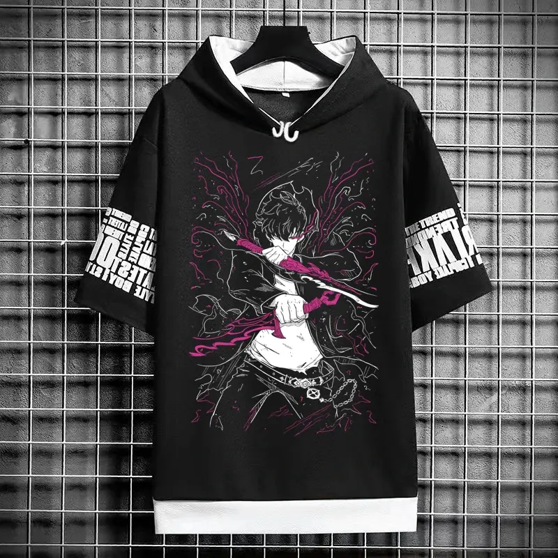 T-shirt à Capuche Solo Leveling