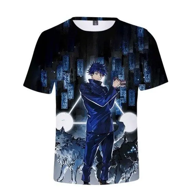 T Shirt Anime Jujutsu Kaisen Megumi