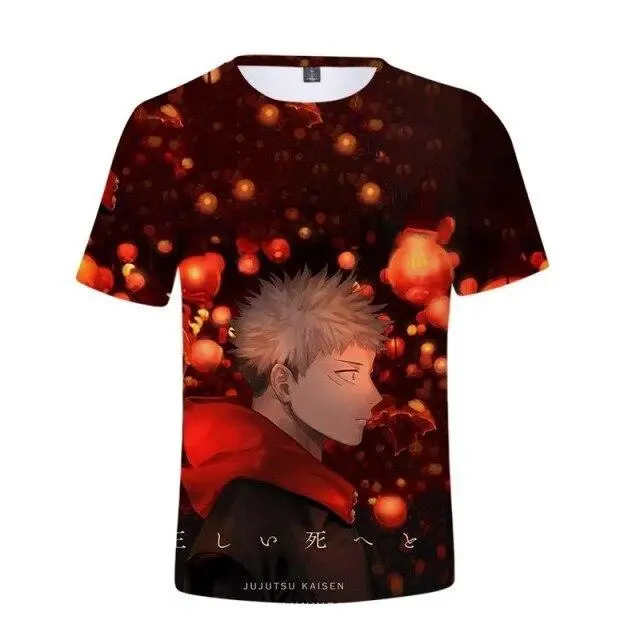 T Shirt Anime Yuji Itadori