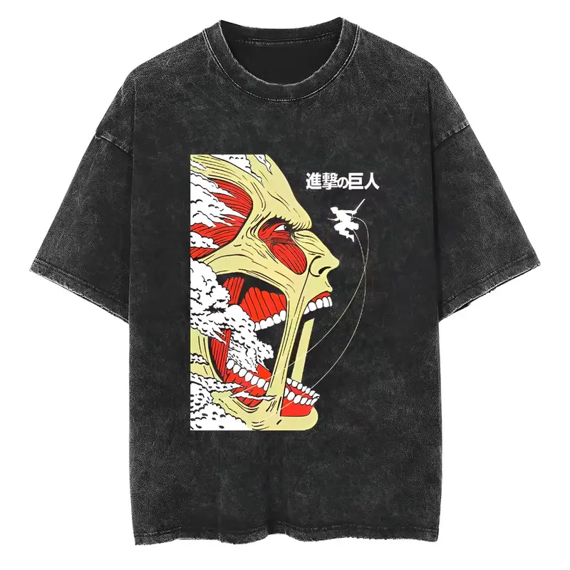 T-Shirt Attack on Titan Blood Steam
