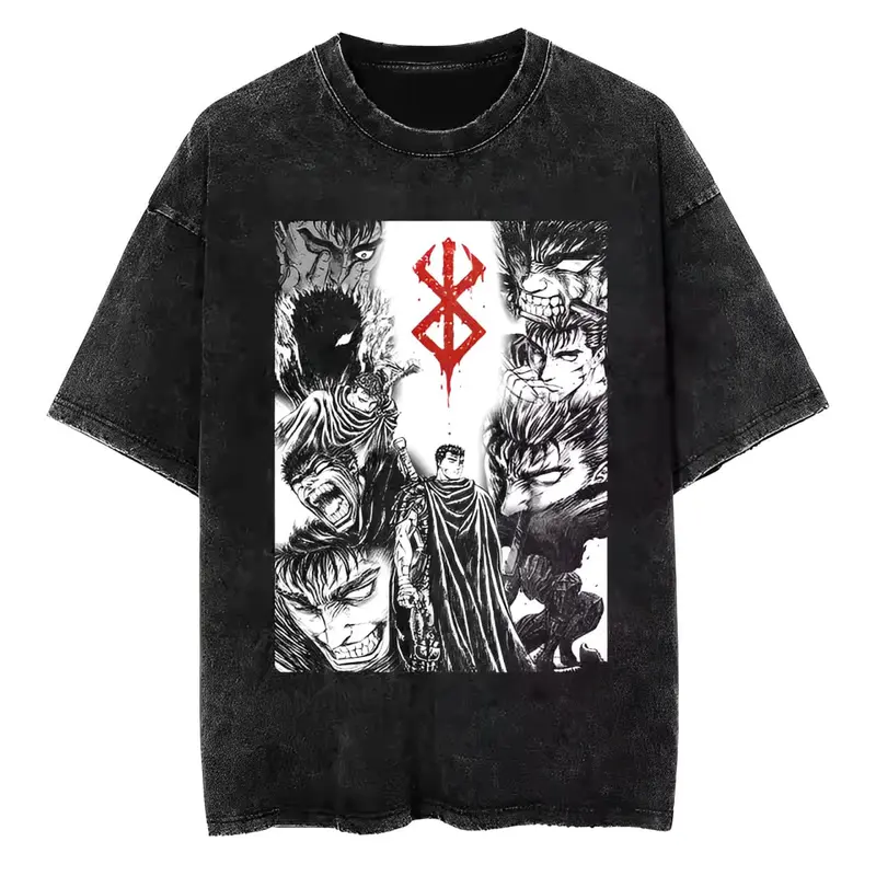 T-Shirt Berserk Haunted by Battle