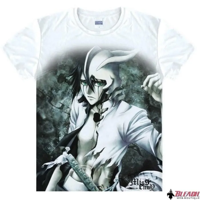 T-shirt Bleach à imprimé Ulquiorra Cifer