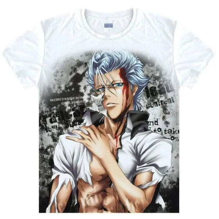 T-shirt Bleach Grimmjow Jaggerjack Sexta espada