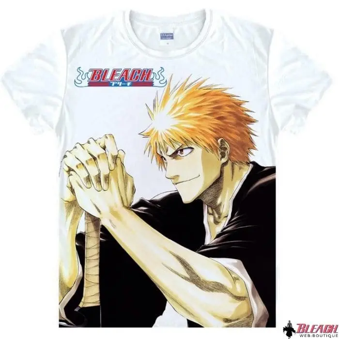 T-shirt Bleach imprimé Ichigo Kurosaki Hollow
