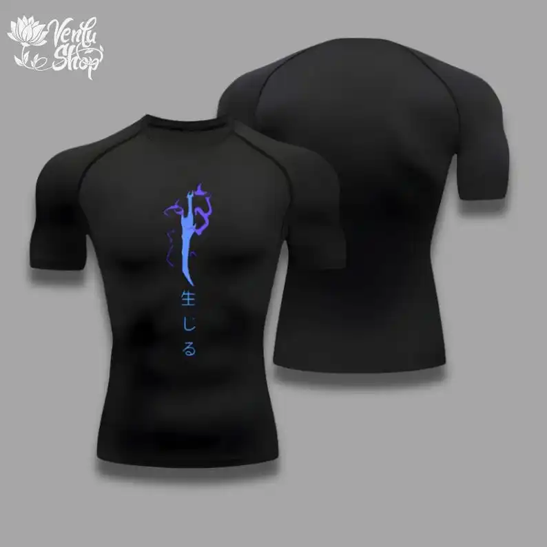 T-shirt de Compression Solo Leveling Coréen