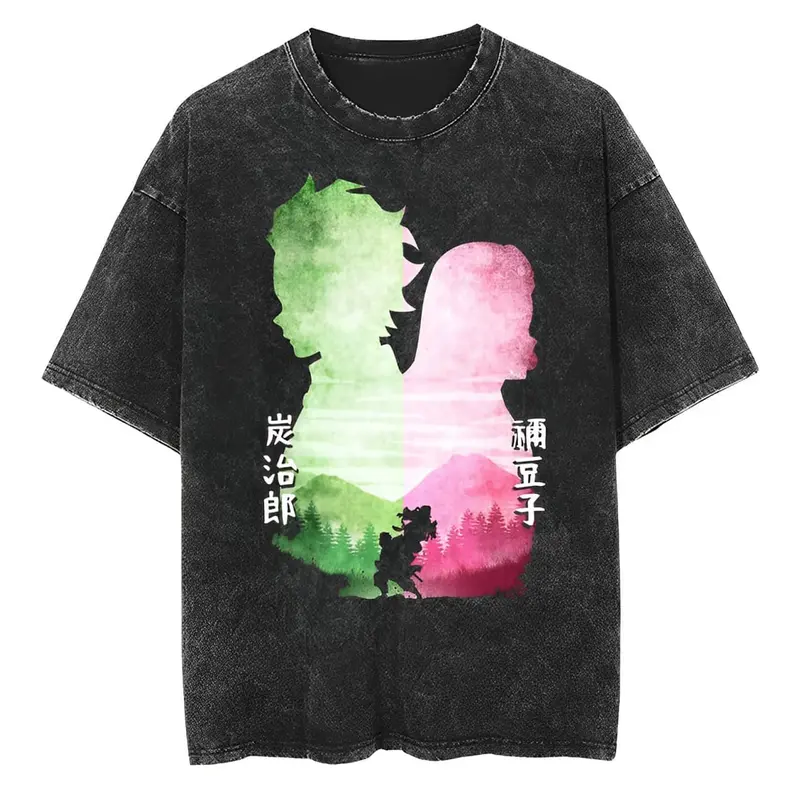 T-Shirt Demon Slayer Tanjiro Nezuko