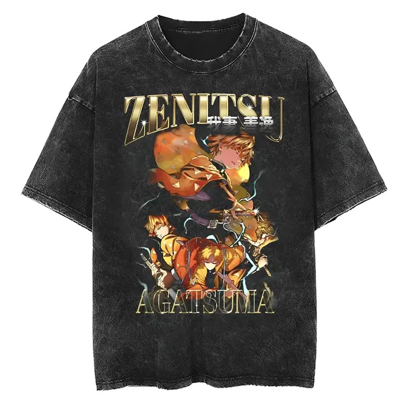 T-Shirt Demon Slayer Zenitsu Agatsuma