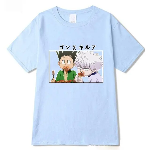 T-Shirt Hunter x Hunter <br /> Humour Bleu