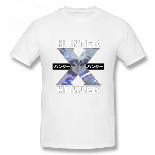 T-Shirt Hunter x Hunter <br /> Kirua Blanc