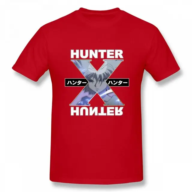 T-Shirt Hunter x Hunter <br /> Kirua Rouge