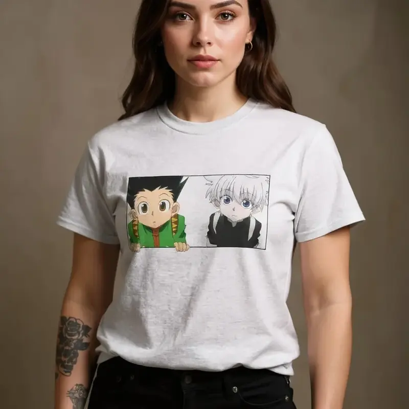 T-shirt Hunter x Hunter Gon et Kirua