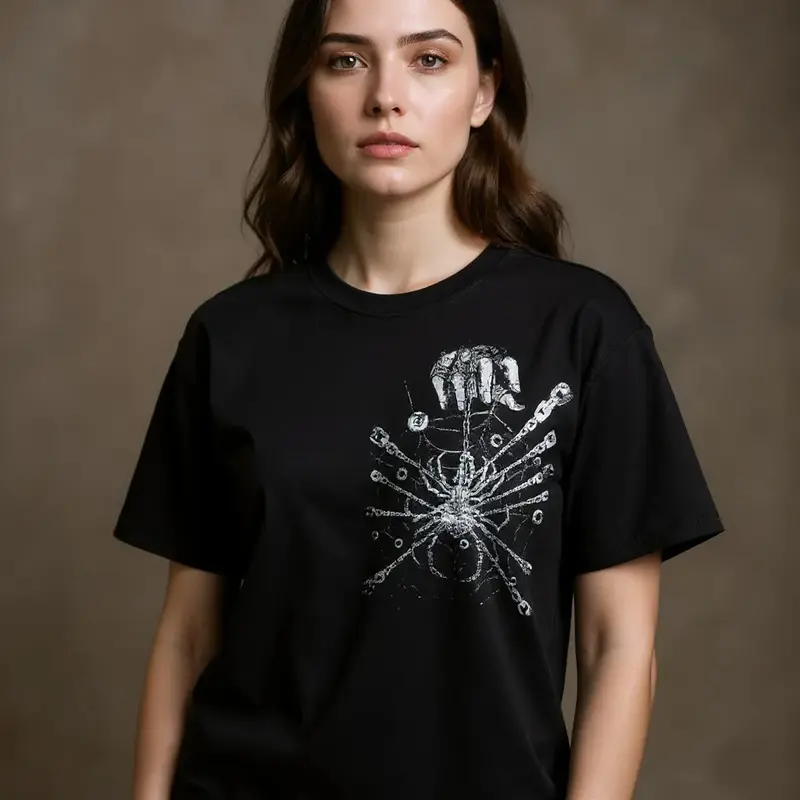 T-shirt Hunter x Hunter imprimé graphique