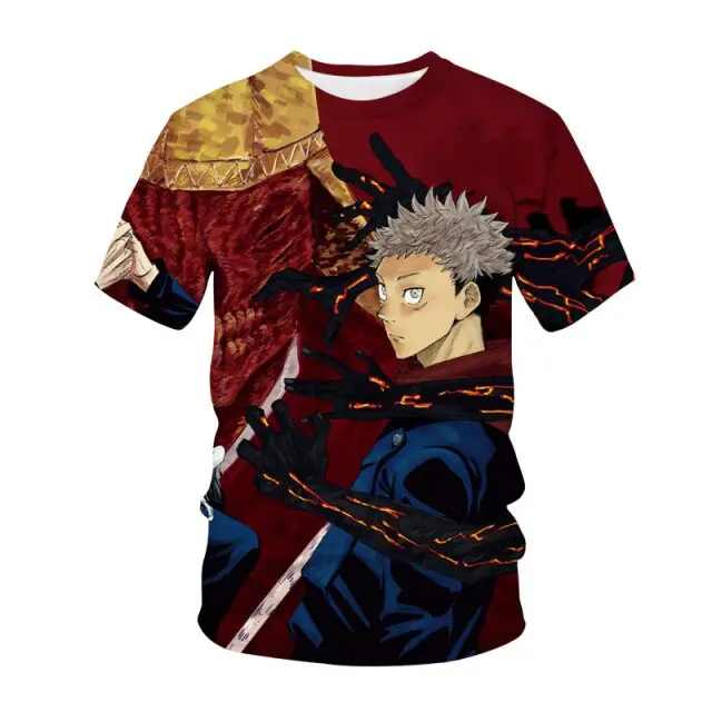 T-Shirt Itadori Possédé Jujutsu Kaisen