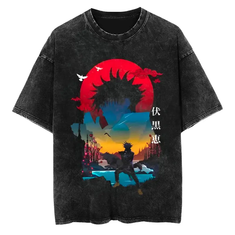 T-Shirt Jujutsu Kaisen Megumi Sun