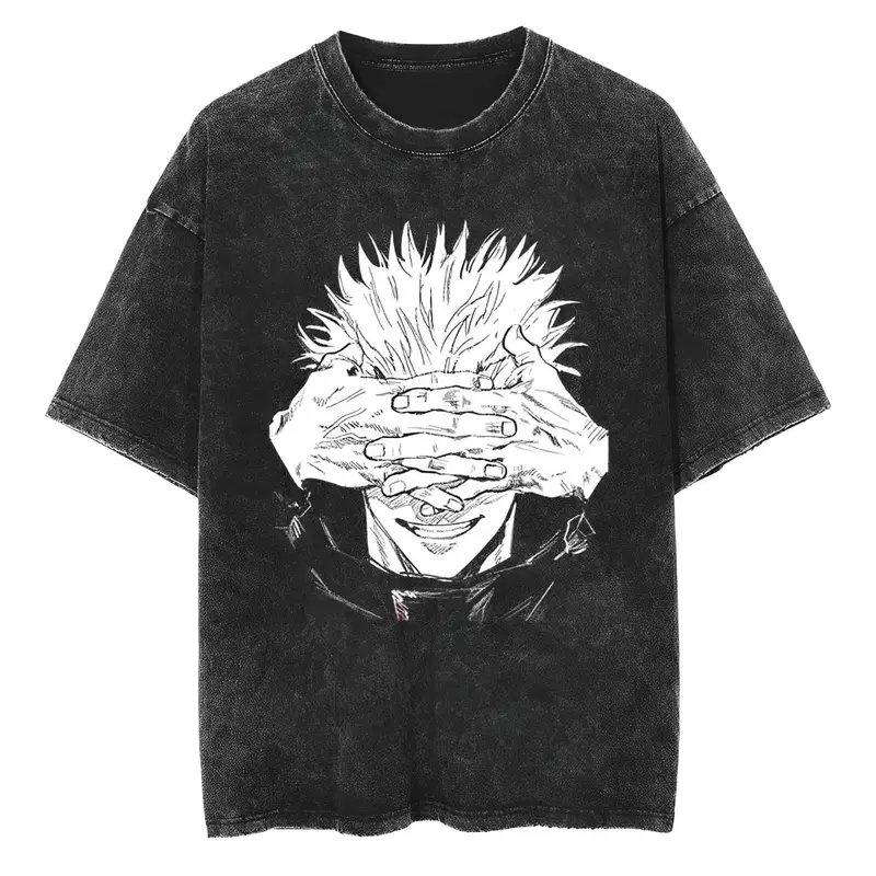 T-Shirt Jujutsu Kaisen Satoru Hands