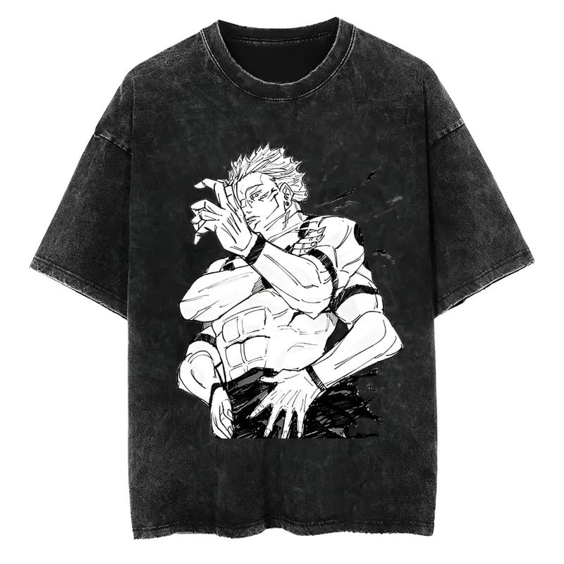 T-Shirt Jujutsu Kaisen Sukuna Four Arms